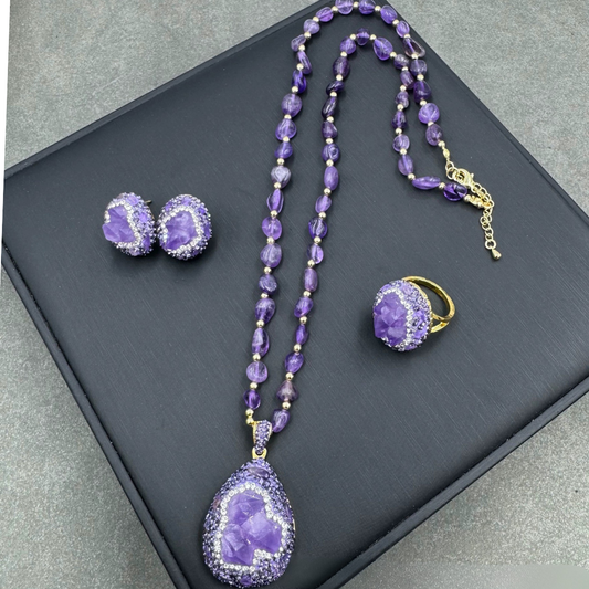 Amethyst Aura Set