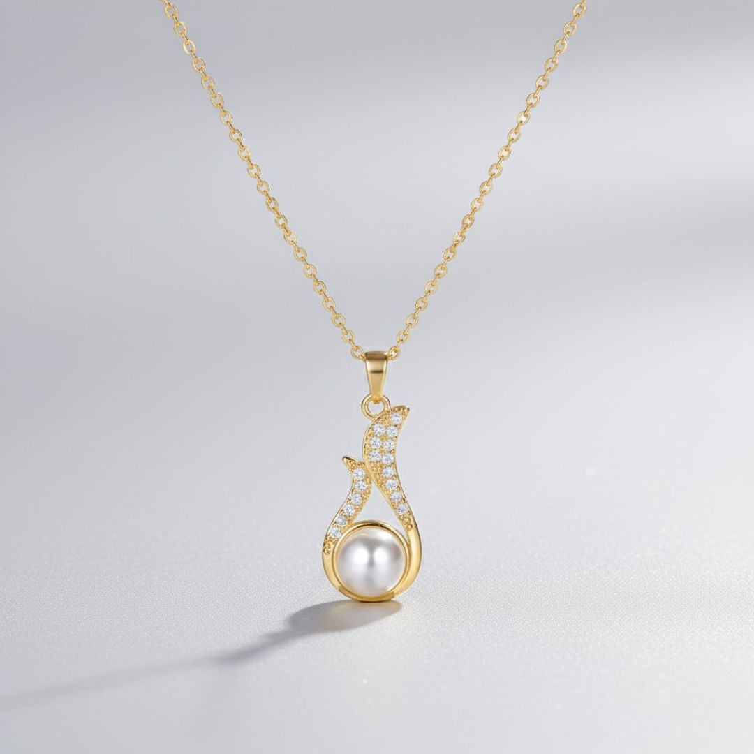 Radiant Pearl Necklace