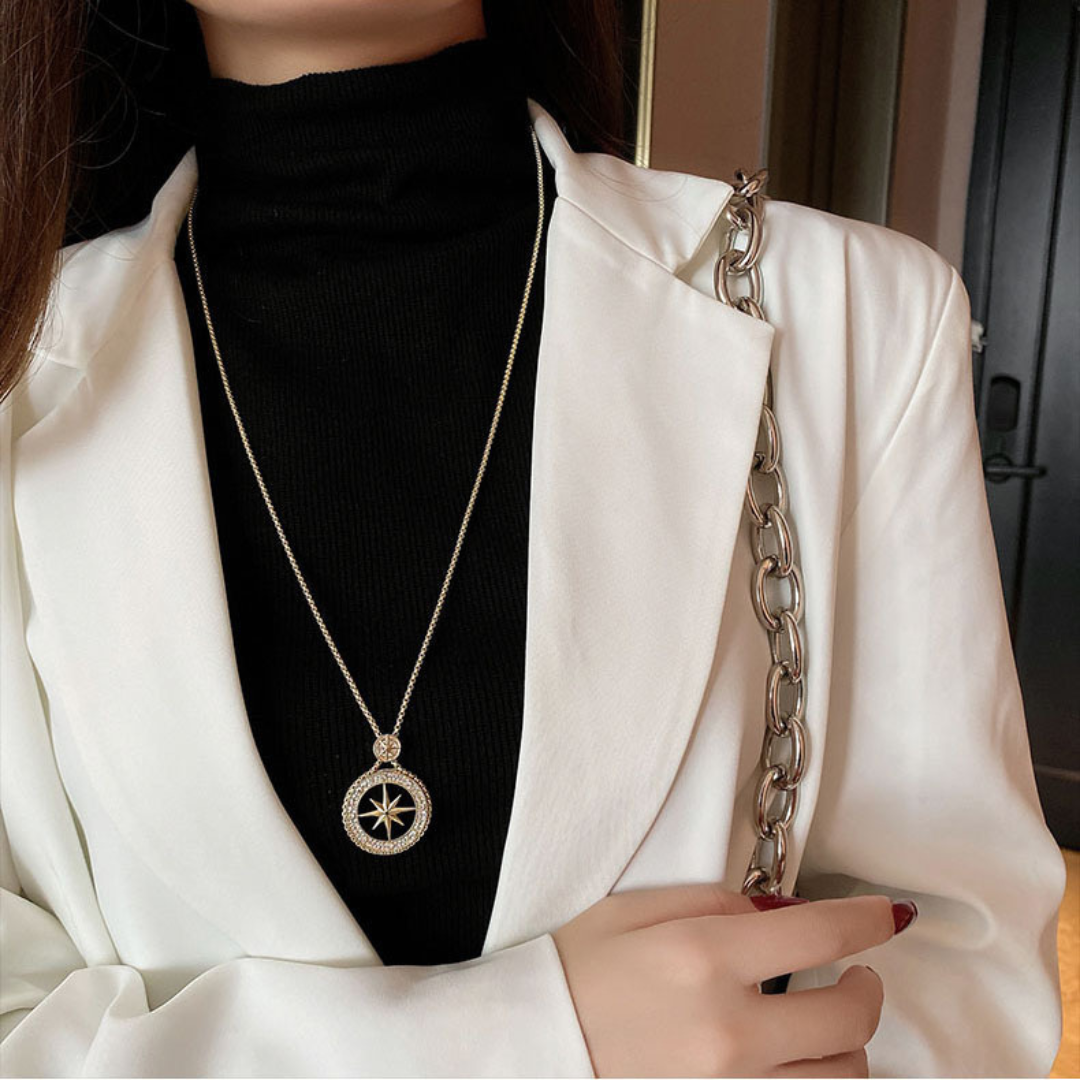 Golden Northstar Necklace
