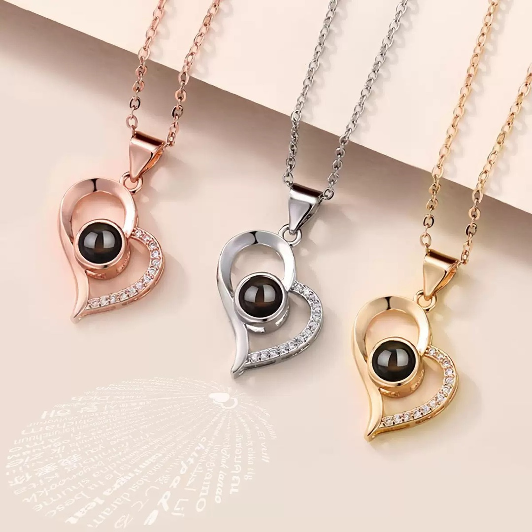 Crystal Heart Necklace