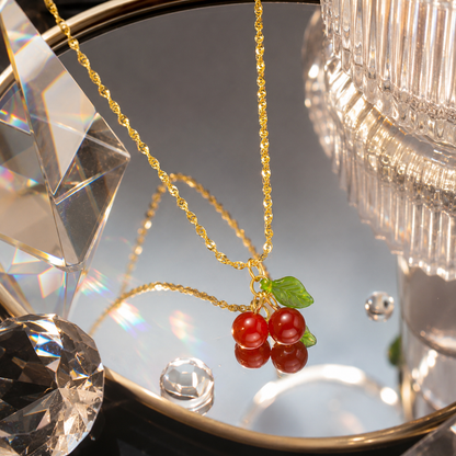 Cherry Bloom Necklace