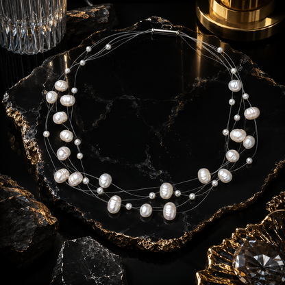 Cascade Pearlline Necklace