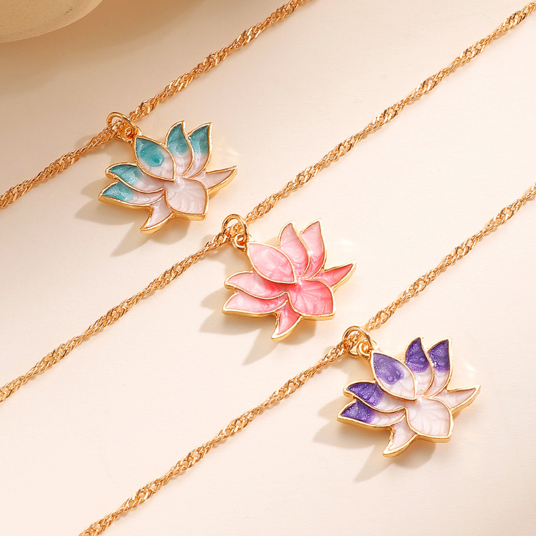 Petal Charm Necklace