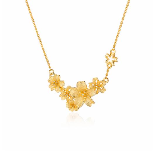 Golden Blossom Necklace