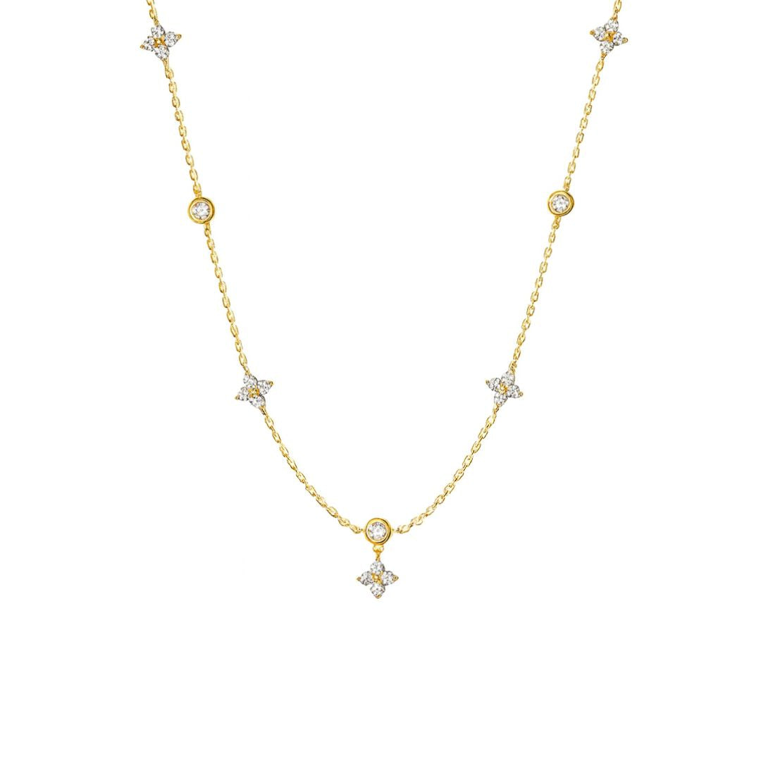 Glace Clover Necklace