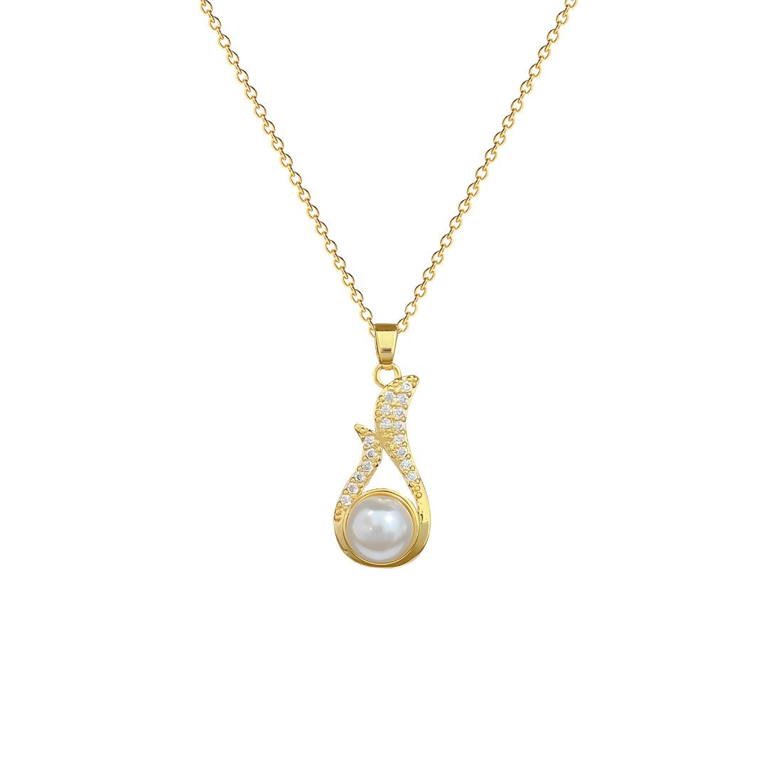 Radiant Pearl Necklace