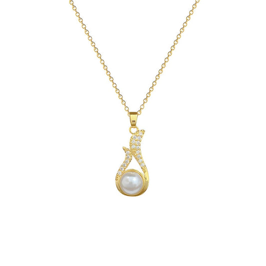 Radiant Pearl Necklace