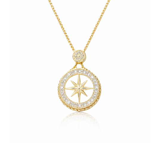 Golden Northstar Necklace