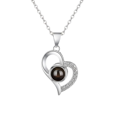 Crystal Heart Necklace