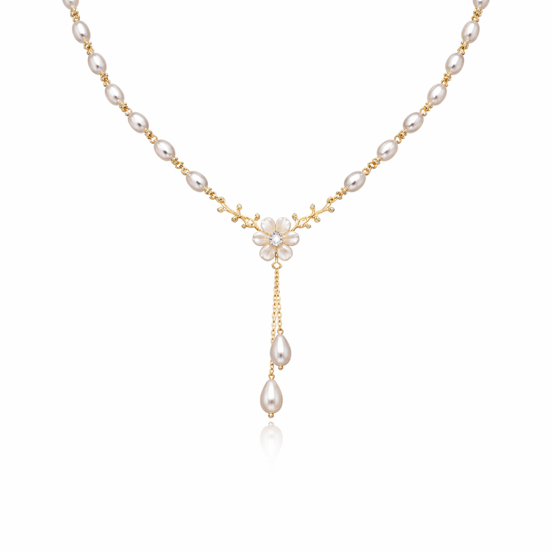 Blossom Pearl Neckace