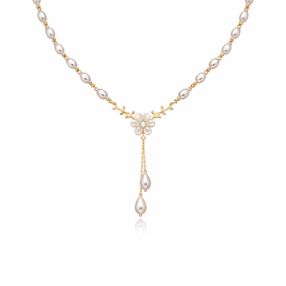 Blossom Pearl Neckace