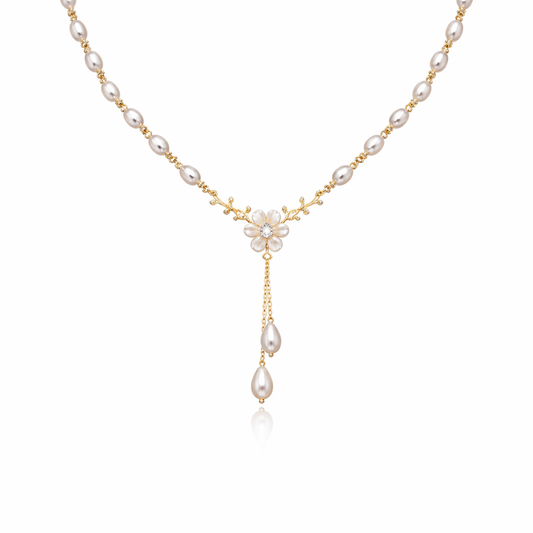 Blossom Pearl Neckace