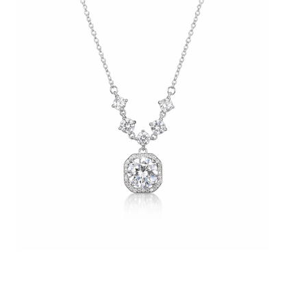 Crystal Cube Necklace