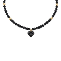 Obsidian Amor Necklace