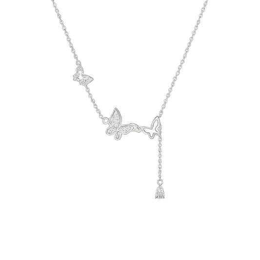 Butterfly Cascade Necklace