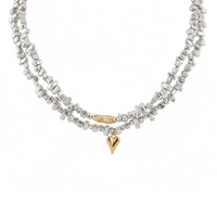Beaded Heart Necklace