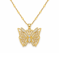Radiant Butterfly Necklace