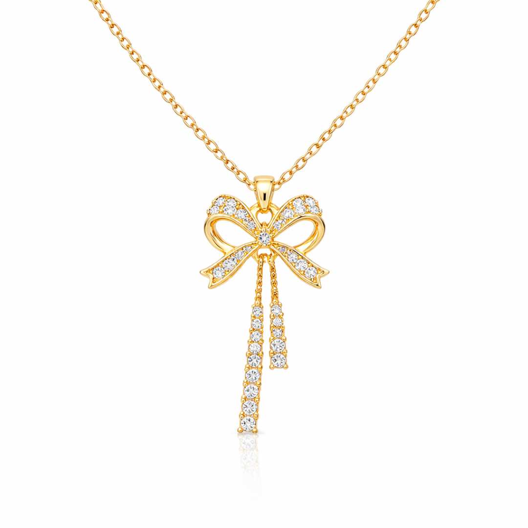 Starlit Ribbon Necklace