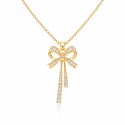 Starlit Ribbon Necklace