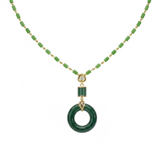 Celadon Charm Necklace