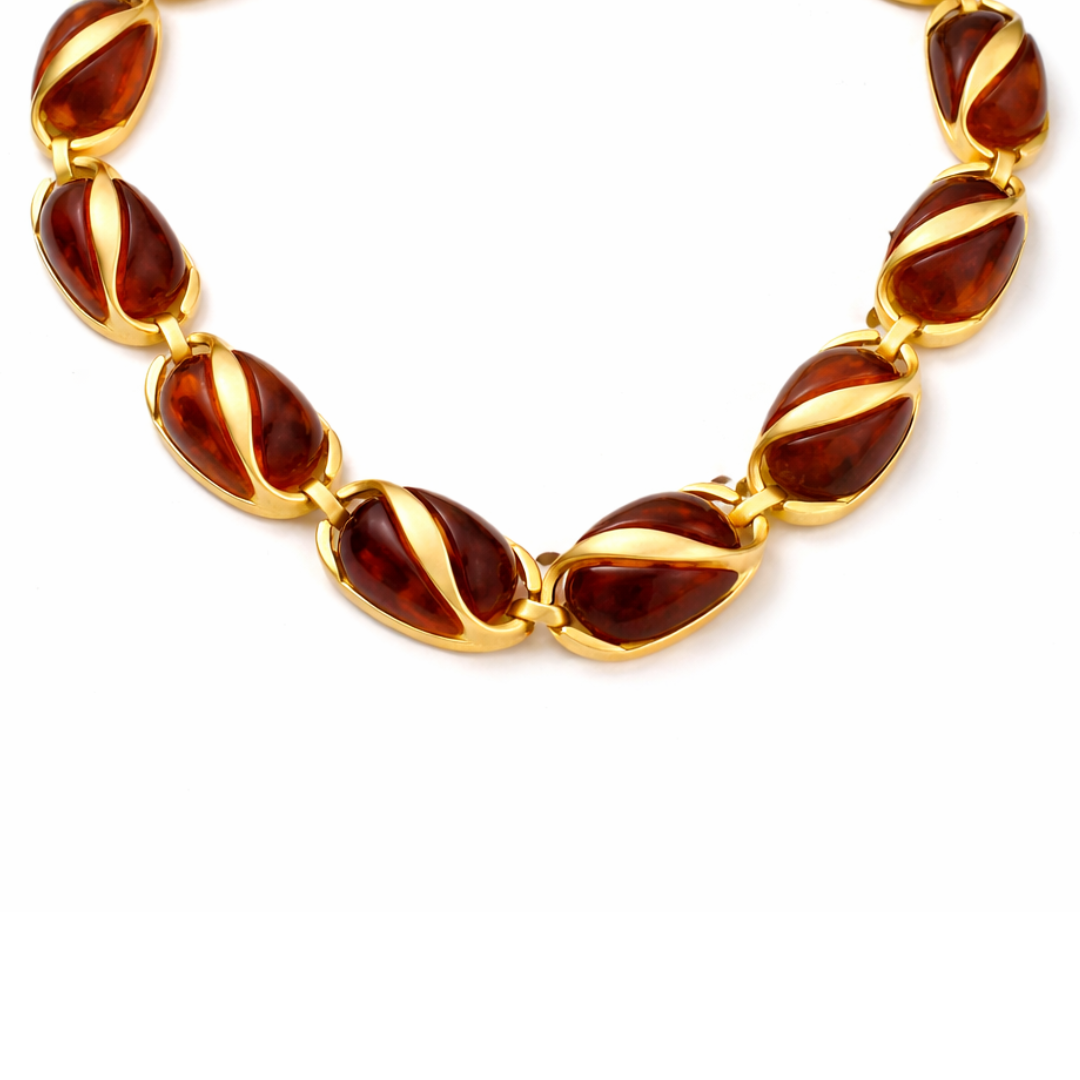 Honey Swirl Necklace