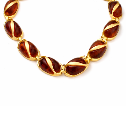Honey Swirl Necklace