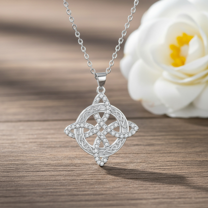 Starlit Knot Necklace