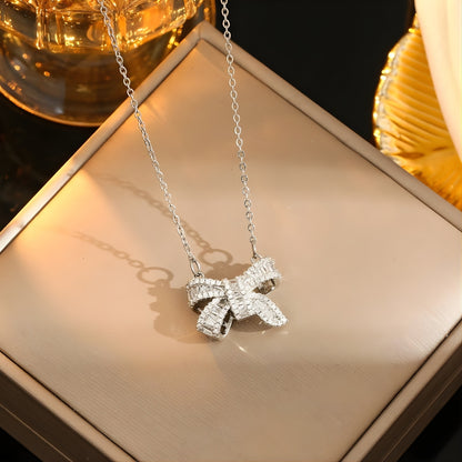 Veloura Bow Necklace