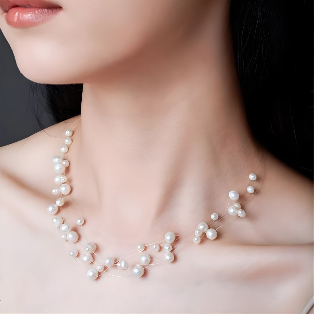 Cascade Pearlline Necklace