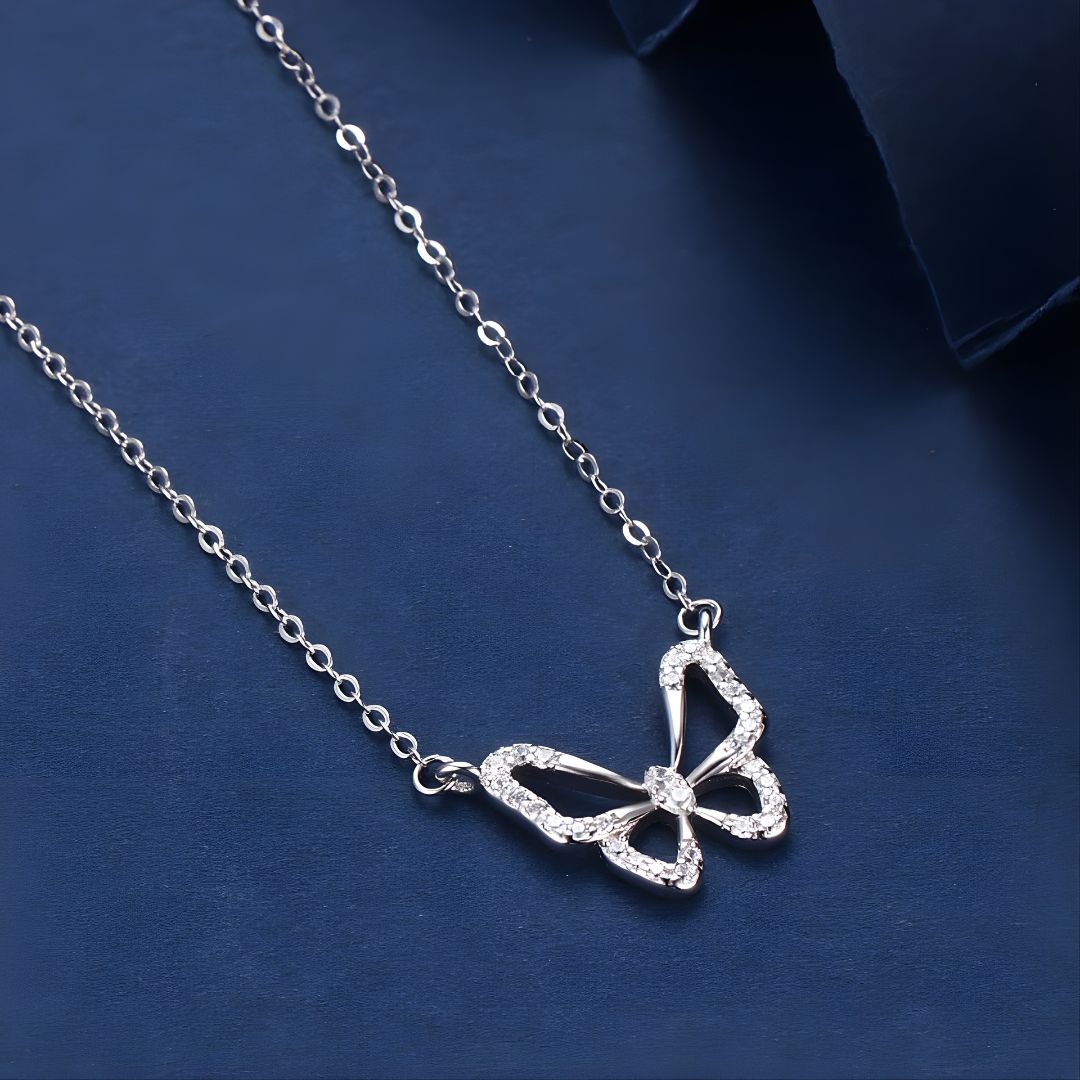 Serene Butterfly Necklace