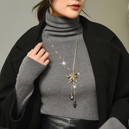 Moonlit Flower Necklace