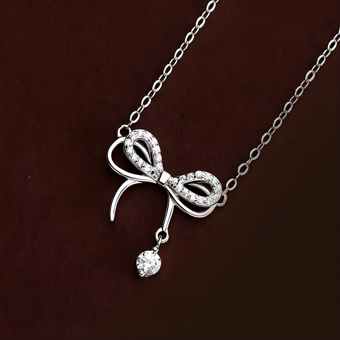 Celeste Bow Necklace