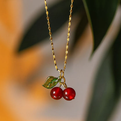 Cherry Bloom Necklace