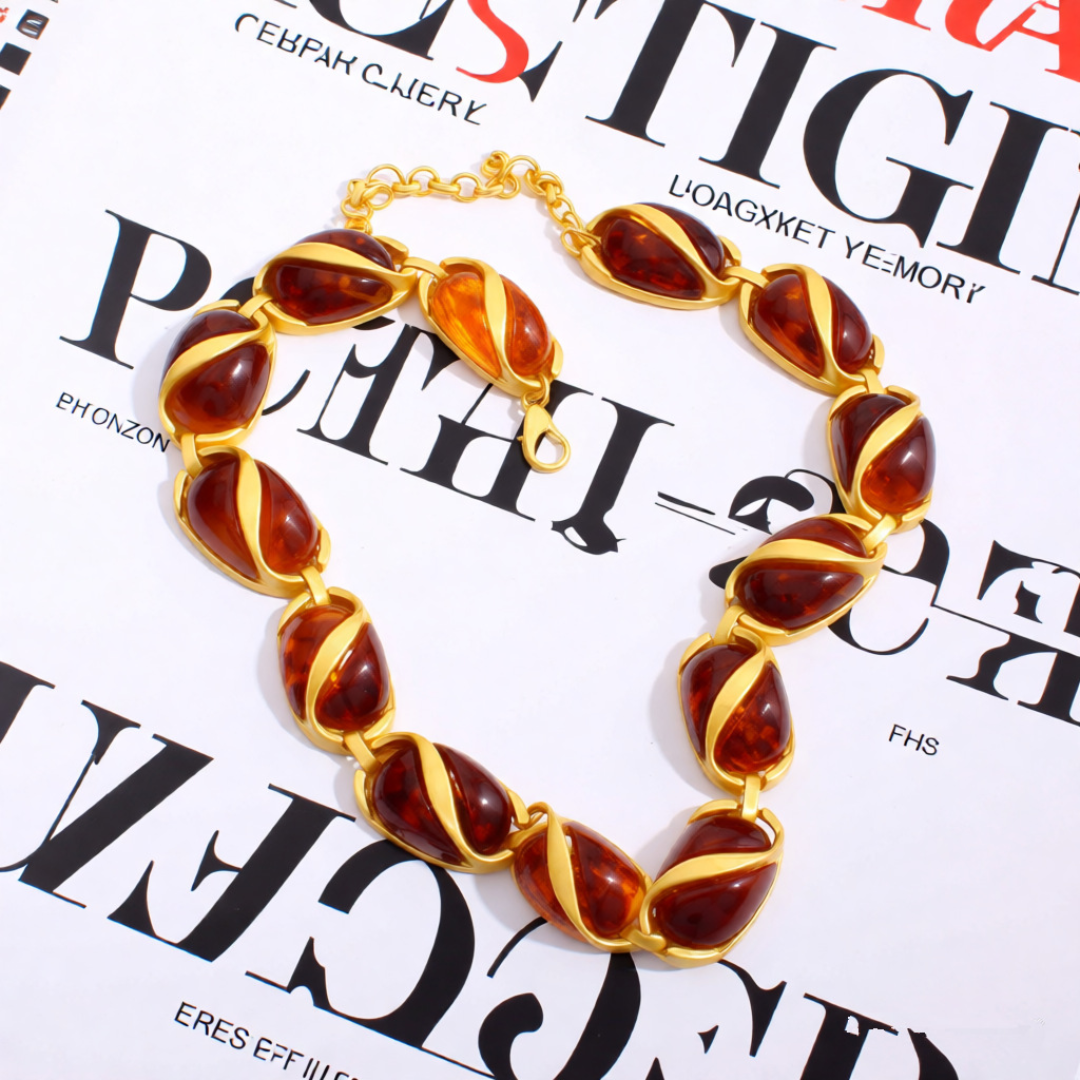 Honey Swirl Necklace