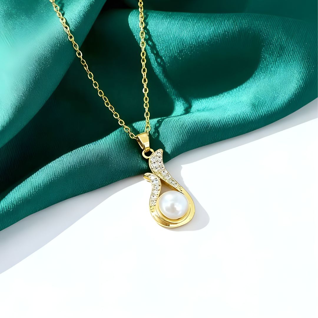 Radiant Pearl Necklace