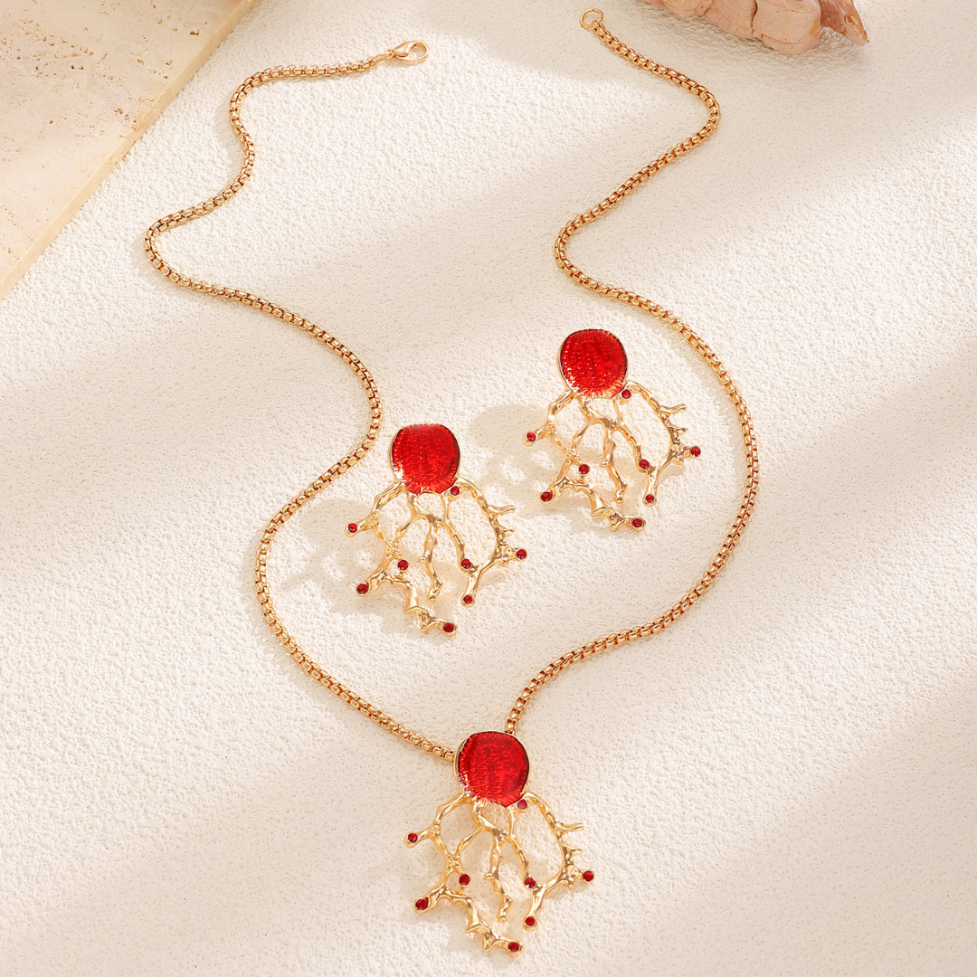 Coral Flame Set
