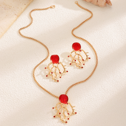 Coral Flame Set