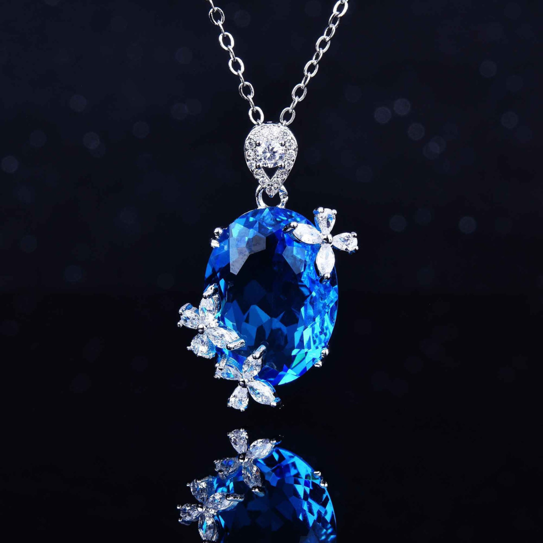 Sapphire Whisper Necklace