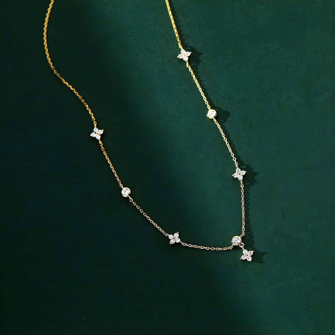 Glace Clover Necklace