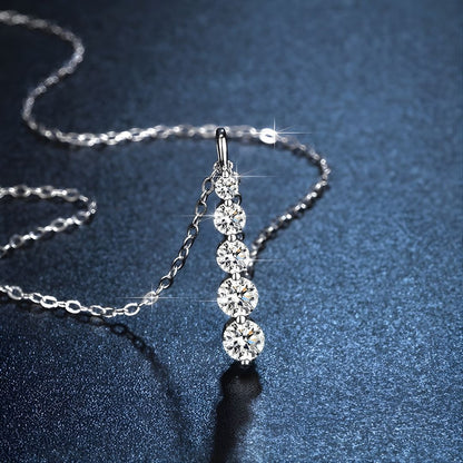 Linear Radiance Necklace