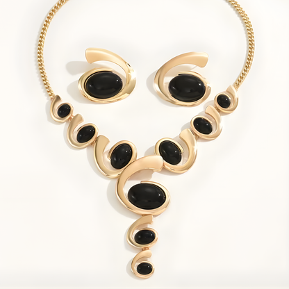 Onyx Swirl Set