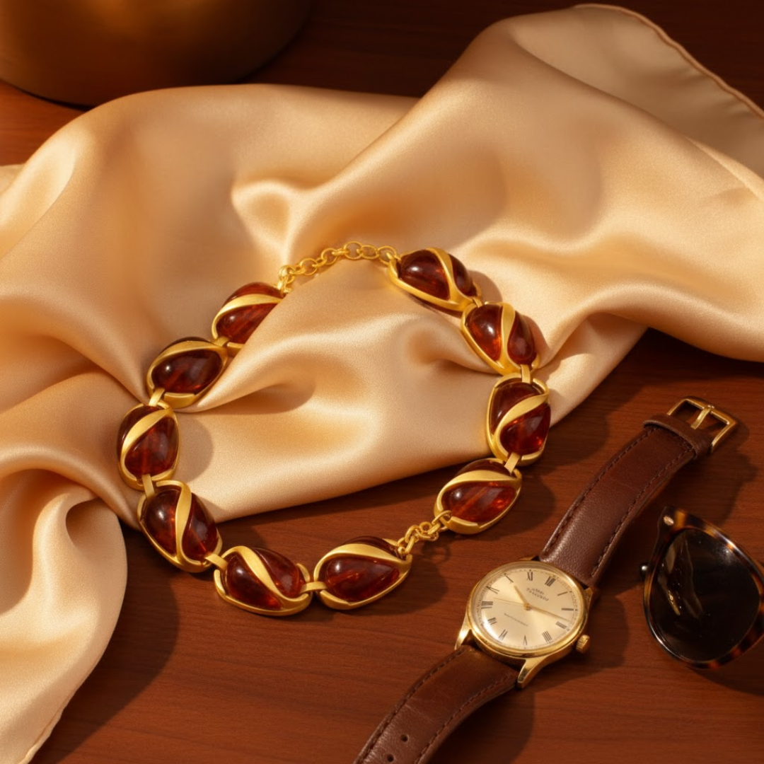 Honey Swirl Necklace