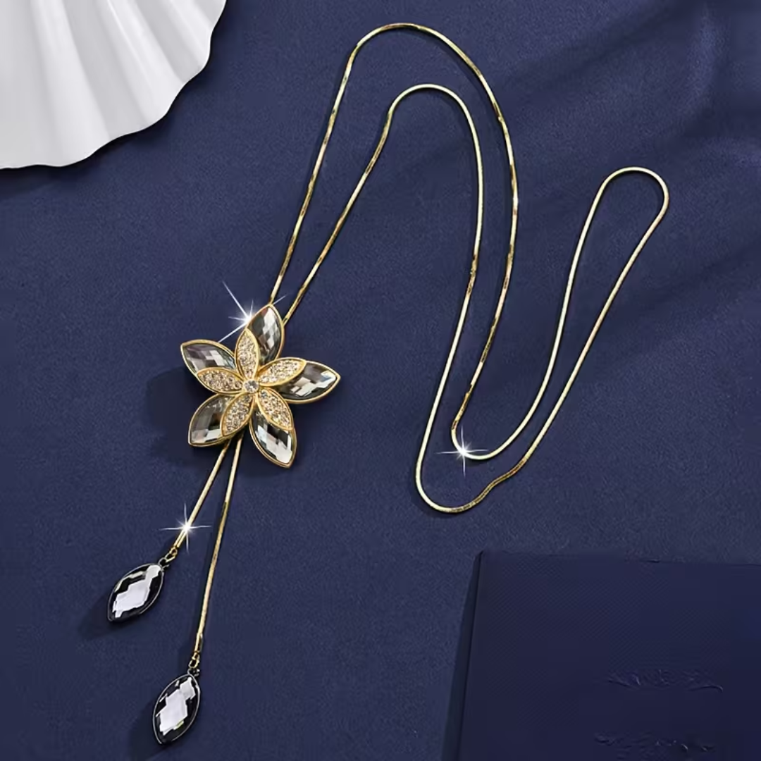 Moonlit Flower Necklace