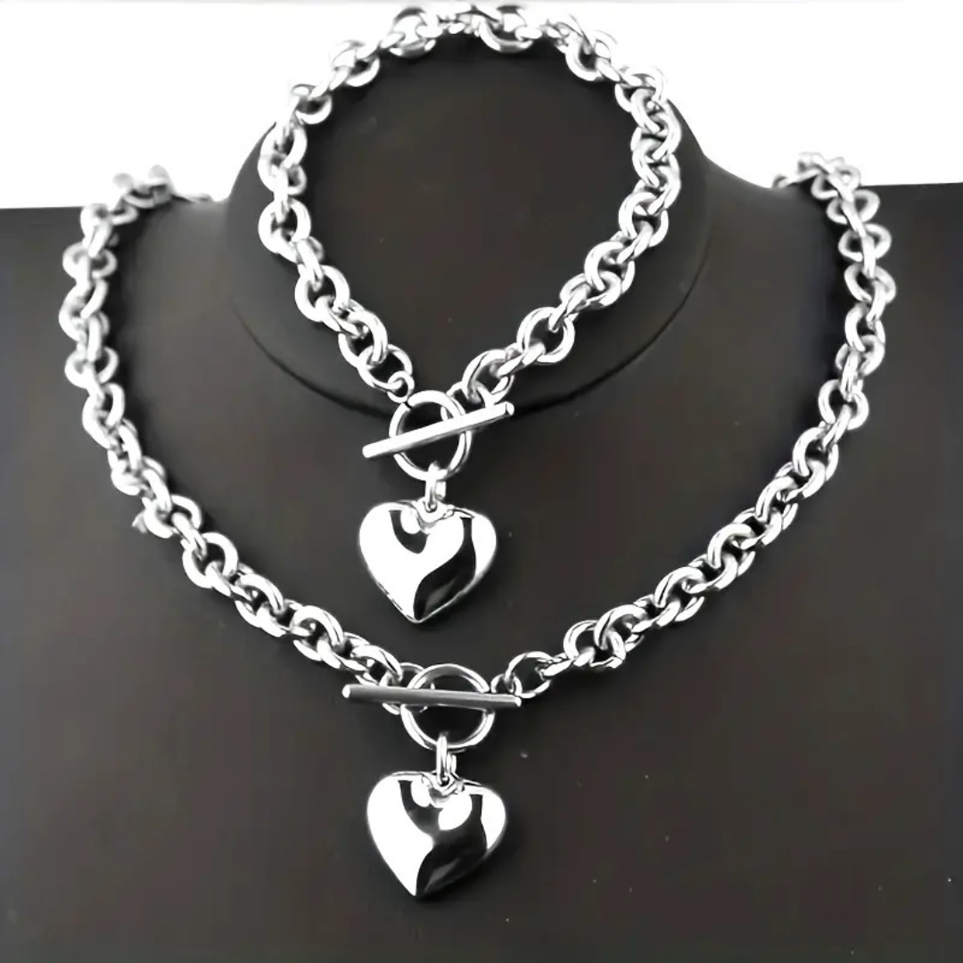 Heart Toggle Set