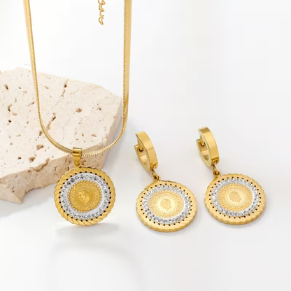 Golden Medallion Set