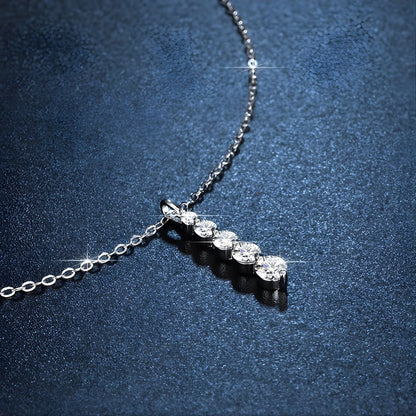 Linear Radiance Necklace