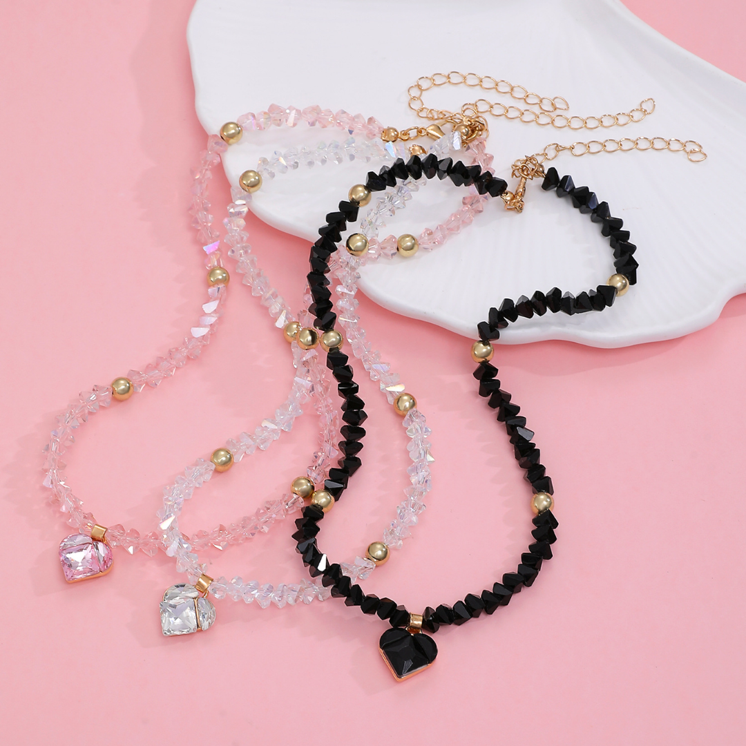 Obsidian Amor Necklace