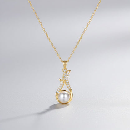 Radiant Pearl Necklace