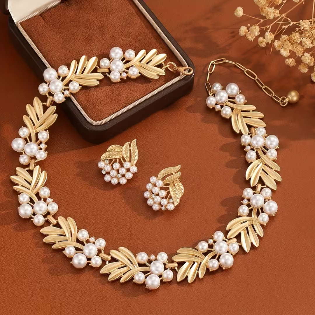 Ginkgo Pearl Set