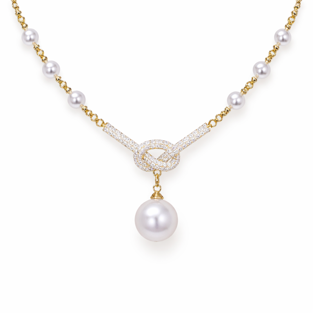 Purple Halo Necklace